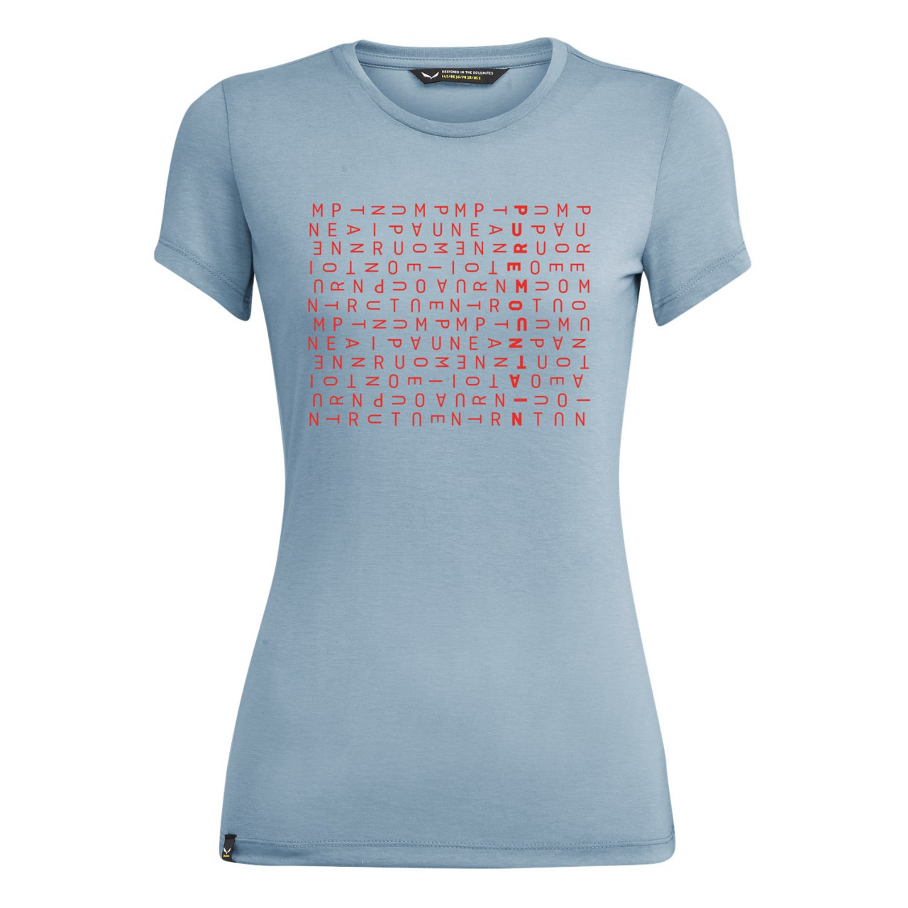 Salewa Crosswords Dri-Release® T-Shirts γυναικεια γκρι/μπλε Greece PE3940782